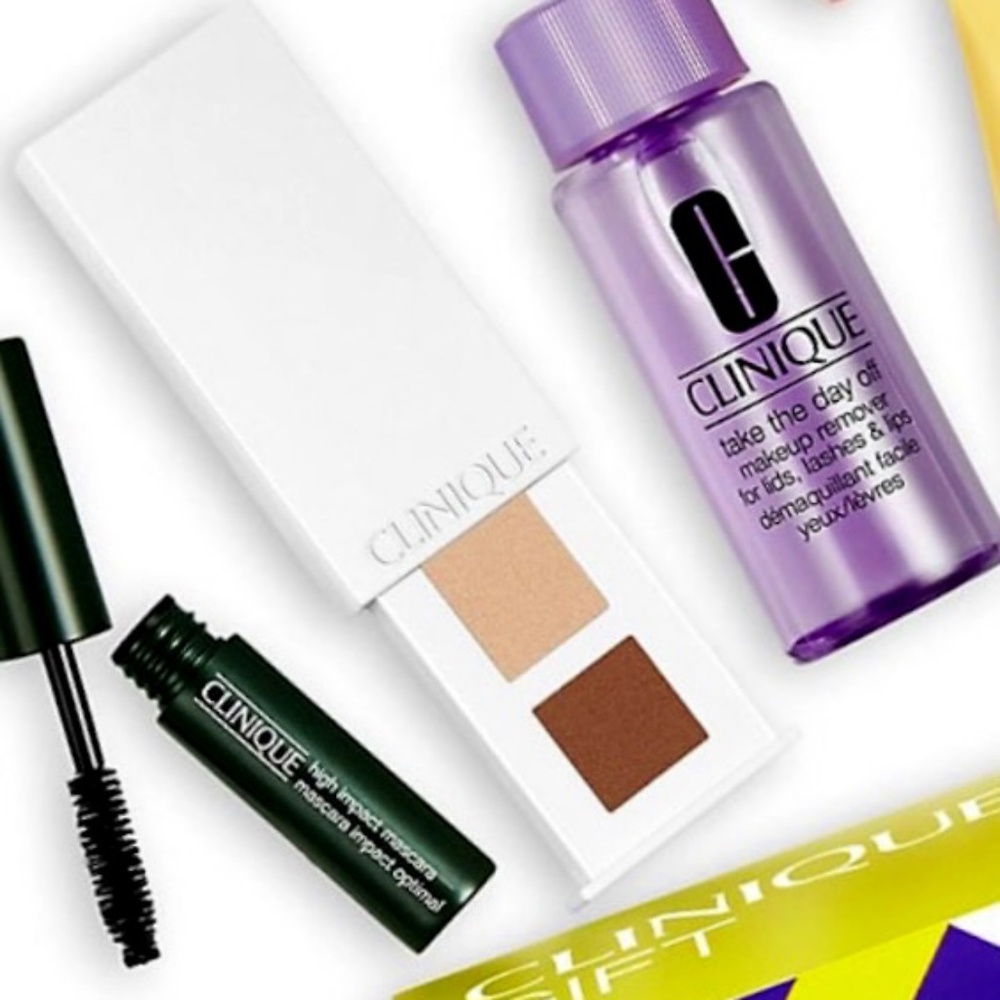 CLINIQUE BUNDLE!!💋 Eye Shadow, Mascara, Make-Up Remover **ALL BRAND NEW!!🎁💄**
